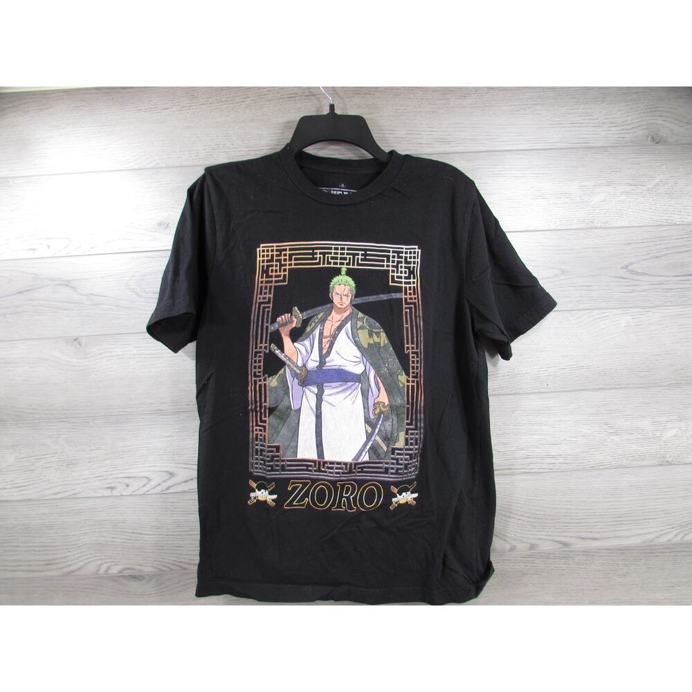 Vintage One Piece Roronoa Zoro Frame Portrait T-Shirt Box Lunch Exclusive Med.
